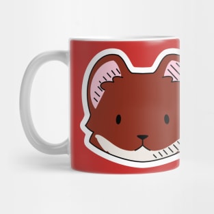 Weasel Head Mug